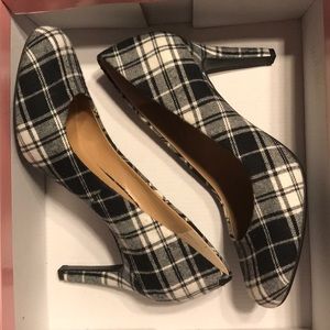 Plaid Heels